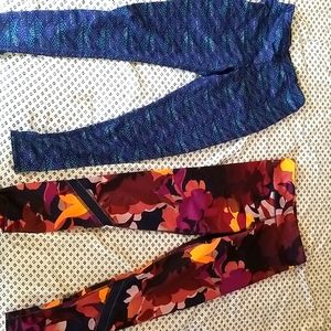 Pair of barely worn active leggings -girls 10